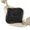 Zellia ZLB391 bézs  női oldaltáska 23 x 22 x 13,5 cm