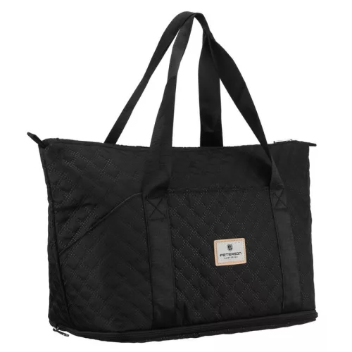 Peterson Utazó Táska Ptn Pik-02-8571 Black - Steppelt - Fekete