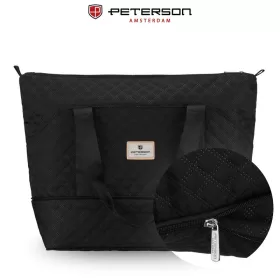   Peterson Utazó Táska Ptn Pik-02-8571 Black - Steppelt - Fekete