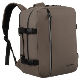   Peterson taupe hátizsák Wizz Air, Ryanair kézipoggyász  40 x 30 x 20 cm