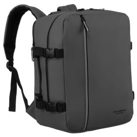   Peterson szürke hátizsák Wizz Air, Ryanair kézipoggyász 40 x 30 x 20 cm