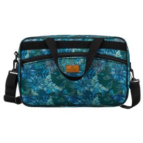   Rovicky zöld mintás utazótáska Wizz Air, Ryanair kézipoggyász  fedélzeti táska 40 x 25 x 20 cm