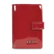 Zellia Hz-128 K892 - 2166 női piros lakk kártyatartó 11,5 x 7,5 x 2 cm