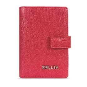   Zellia Hz-128 Y572 - 2180Df női piros kártyatartó 11,5 x 7,5 x 2 cm