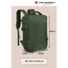 Peterson Ptn 24421-5111 több funkciós zöld hátitáska, utazótáska 45 X 30 X 25 Cm