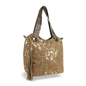   Zellia Zlb185 camel-arany márvány mintázatú női válltáska 32 X 31 X 11 Cm