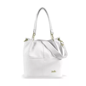   Zellia ZLB377 fehér válltáska, női oldalpántal 32 x 28 x 13 cm