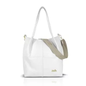 Zellia Zlb449 fehér női válltáska 32 x 29 x 12 cm