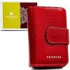 Peterson piros női bőr pénztárca 13 x 9 x 3.5 cm