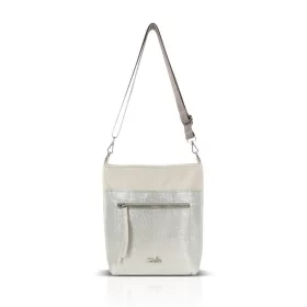   Zellia Zlb429 bézs-pezsgő női oldaltáska 28 x 25 x 8,5 cm