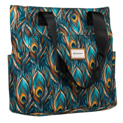 Rovicky mintás shopper táska 30 × 28 cm