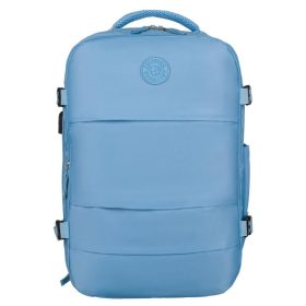   Peterson kék Ryanair-Wizzair poggyász hátizsák, 40 × 30 × 20 cm