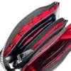 Zellia Hz-127 D266 - 4001 fekete lakk női pénztárca 17,5 x 9,5 x 4 cm