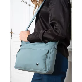   Peterson Ptn Csm-07-7703 női petrolkék színű kézitáska, crossbody 30 x 23 x 10 cm