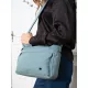 Peterson Ptn Csm-07-7703 női petrolkék színű kézitáska, crossbody 30 x 23 x 10 cm