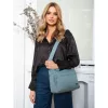 Peterson Ptn Csm-07-7703 női petrolkék színű kézitáska, crossbody 30 x 23 x 10 cm