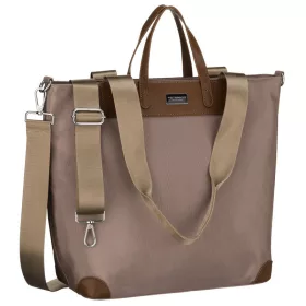   Peterson Ptn Cty-16-2232 drapp-barna női shopper, vállpánttal 40 x 32 x 14 cm