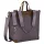 Peterson Ptn Cty-16-2249 sötét mályva-barna női shopper, vállpánttal 40 x 32 x 14 cm