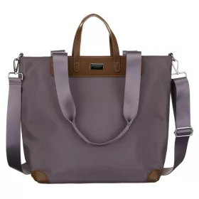   Peterson Ptn Cty-16-2249 sötét mályva-barna női shopper, vállpánttal 40 x 32 x 14 cm