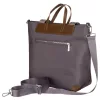 Peterson Ptn Cty-16-2249 sötét mályva-barna női shopper, vállpánttal 40 x 32 x 14 cm