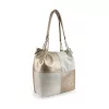 Zellia ZLB377 arany válltáska, női oldalpántal 32 x 28 x 13 cm