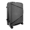 Zellia Ppb088 fekete keményfalú bőrönd 65 cm