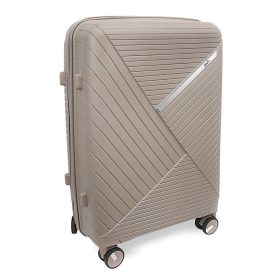   Zellia keki színű keményfalú kabinbőrönd, kézipoggyász  55 x 39 cm