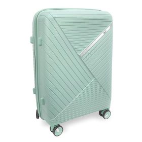   Zellia mentazöld keményfalú kabinbőrönd, kézipoggyász  55 x 39 cm