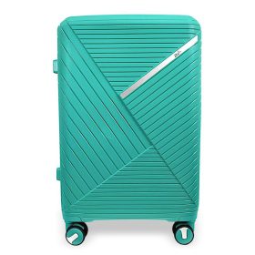   Zellia türkiz keményfalú kabinbőrönd, kézipoggyász  55 x 39 cm