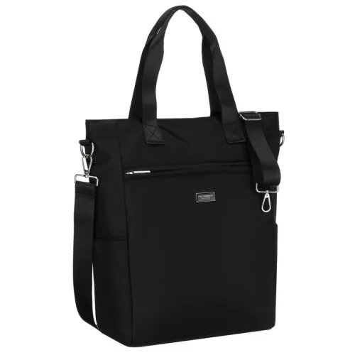 Peterson Ptn Cty-17-2263 fekete női válltáska, shopper 40 x 39 x 14 cm