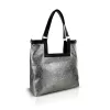 Zellia 26074 Crystal grafit-fekete női válltáska 37 × 36 × 13 cm