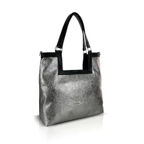   Zellia 26074 Crystal grafit-fekete női válltáska 37 × 36 × 13 cm