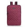 Zellia Hz-104 bordó WizzAir Ryanair kézipoggyász hátizsák  - steppelt - vízlepergetős  40 X 25 X 20 Cm