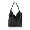 Zellia 26035 fekete női hobó válltáska 47 x 37 x 11 cm