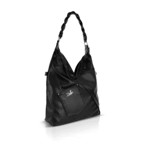 Zellia 26035 fekete női hobó válltáska 47 x 37 x 11 cm