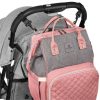 Peterson Női Hátizsák Ptn Mb3-6012 Gray-Pink - Szrke-Rózsaszín