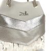 Zellia 24056  bézs- arany női válltáska 29 X 27 X 16 cm