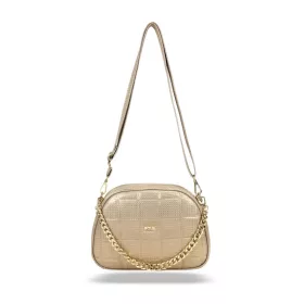   Zellia Zvn22025 női rosegold, csillámos kézitáska, oldaltáska 24 x 18 x 7 cm