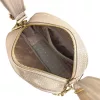 Zellia Zvn22025 női rosegold, csillámos kézitáska, oldaltáska 24 x 18 x 7 cm