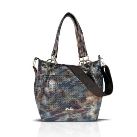   Zellia Zlb475 Mesh többszínű női válltáska 34 x 29 x 14 cm