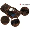 Peterson Férfi Bőr Oldaltáska Ptn Pte-Nsh-4925 Tan