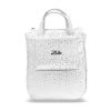 Zellia Zlb245 fehér-ezüst női hátizsák 38 x 35 x 10 cm