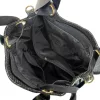 Zellia ZLB276 Lustre fekete lakk női válltáska 32 x 26 x 13 cm