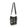 Zellia 25096 Strus fekete-arany oldaltáska, bucket bag 23 x 19,5 x 7,5 cm