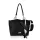 Zellia 26071 Ch 2 fekete-arany női válltáska 39 x 27 x 15 cm