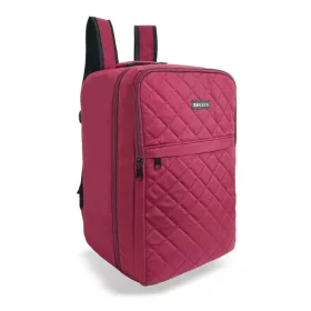   Zellia piros WizzAir Ryanair kézipoggyász hátizsák  Hz-104 - steppelt - vízlepergetős  40 X 25 X 20 Cm