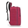 Zellia piros Vizz Air Ryanair kézipoggyász hátizsák  Hz-104 - steppelt - vízlepergetős  40 X 25 X 20 Cm