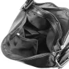Zellia 24157 fekete-ezüst női válltáska, hátitáska 31 x 31 x 13 cm