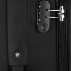 Peterson fekete színű, puhafalú bőrönd 68 × 44 × 26 cm