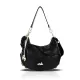 Zellia 26076 fekete női hobo válltáska 40 x 35 x 10 cm